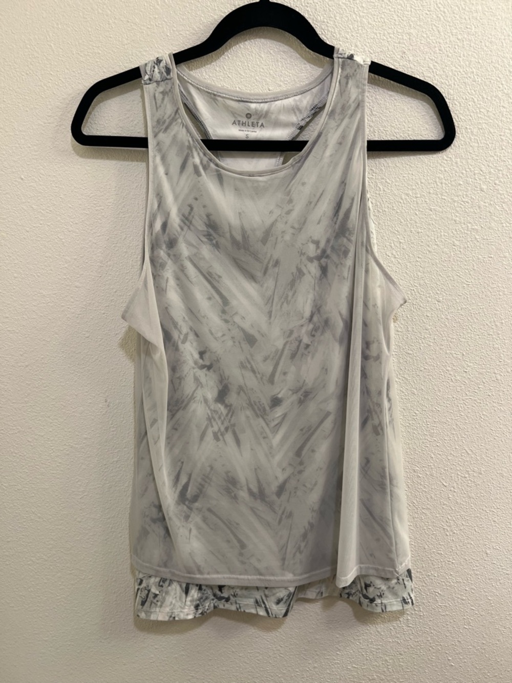 Athleta Palm Radiance Layered Tank Small